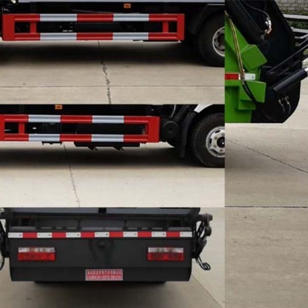 3 Axles Carbon Steel Q235B Garbage Compactor Truck with 14cbm Garbage Bin for Efficient Waste Management