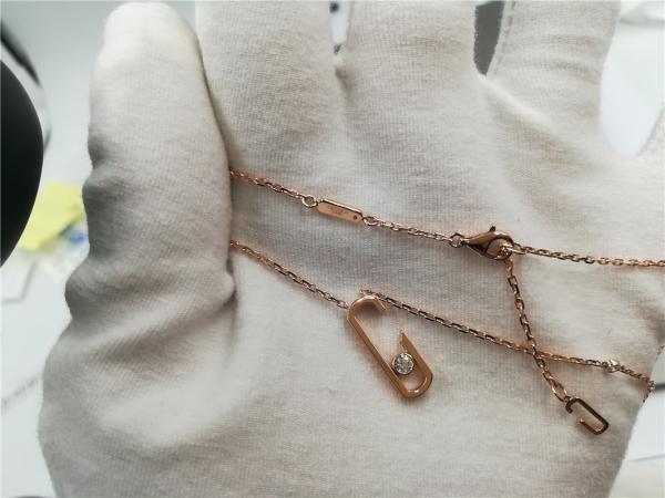 Luxury Jewelry new style  necklace 18k white gold yellow gold rose gold diamond necklace
