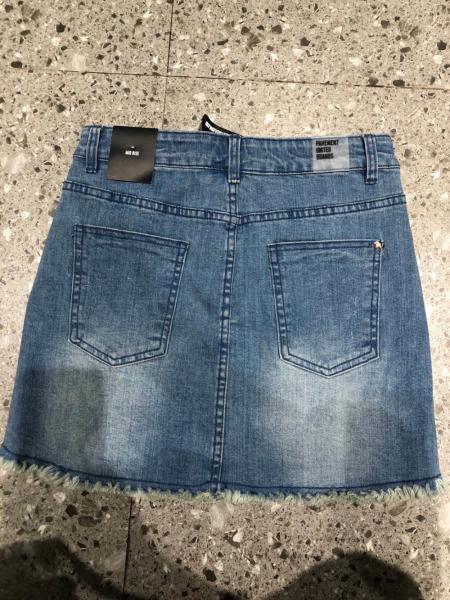 Stockpapa Ladies Denim Pencil Skirt Fashipn Cool Short Jean Skirt