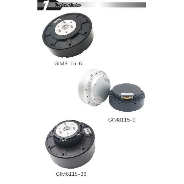 Мотор Dc высокого вращающего момента робототехнический безщеточный для собаки робота экзоскелета