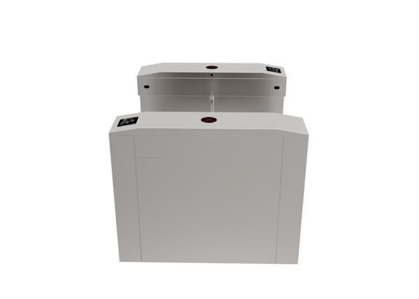 Swipe Card Swing Barrier Turnstile Gate 1.2mm SS304 Bi Direction 2s