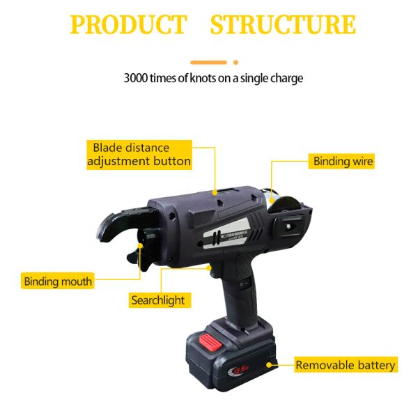 Effortlessly Twist and Tie Wires with this Battery-Powered Angle Curved Bent Hook Tool