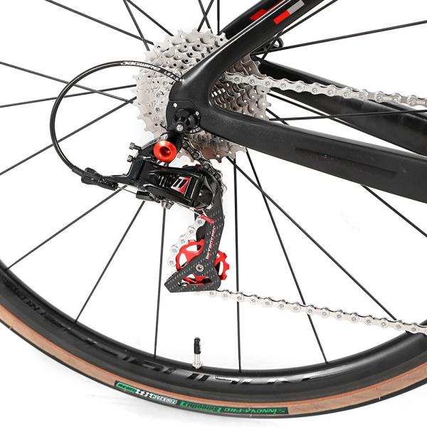 Fibre de carbone de DISCRÉTION de Twitter pro emballant le cadre 8.7KG du vélo 54cm