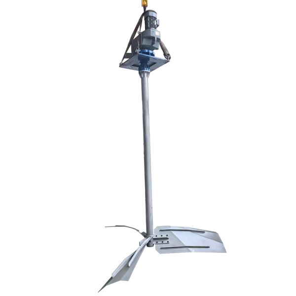 High Efficiency Vertical Hydrofoil Paddle Mixer for WWTP Biological Tanks
