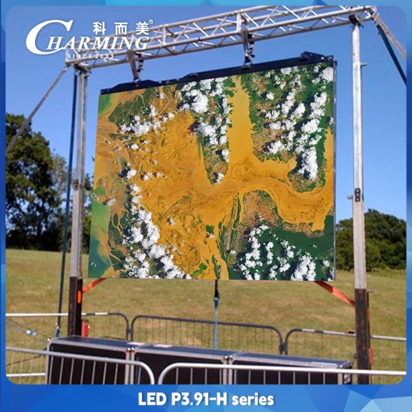 Aluguer de vídeo exterior LED Large Screen Wall 4k Billboard Display 50000hrs Tempo de vida