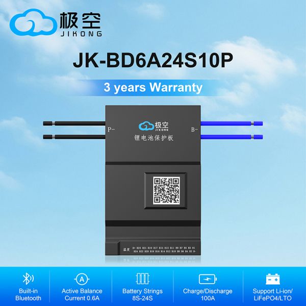 Bd6a24s10p LiFePO4 LFP Li-Lon PCB Electric Car Charging Station Control Board Jk BMS for Miniature Devices