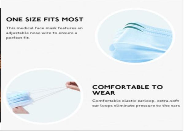 Medical  Grade Type IIR Tie On Surgical Mask