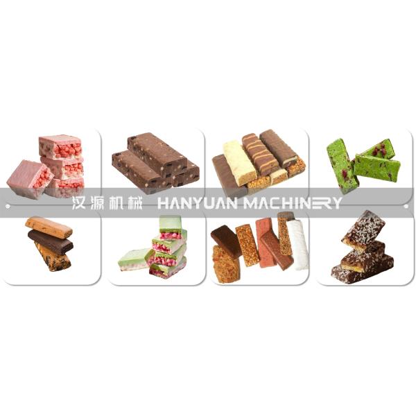 Máquina para cortar barras de proteína