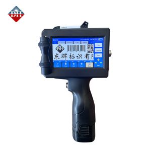 Impresora de inyección de tinta portátil ligera con distancia de impresión de 2-25,4 mm 1-15 dígitos Número de serie