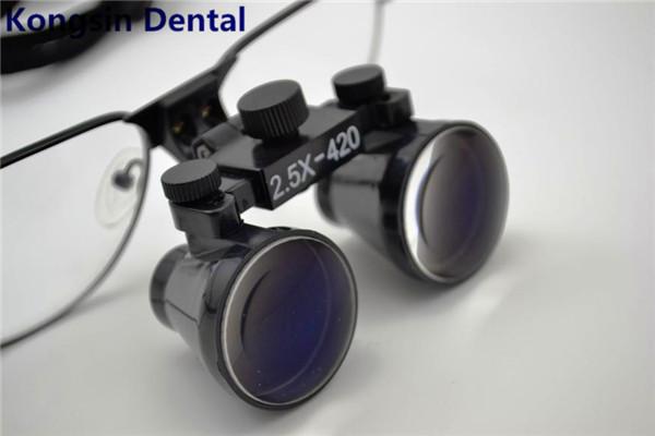 2.5 Times Dental Magnifying Loupes , Medical Optical Surgical Binocular Loupes