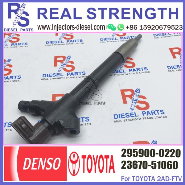 Diesel Engine Common rail Fuel Injector 295900-0300 295900-0220 23670-51060 23670-59045 FOR LANDCRUISER 1VD