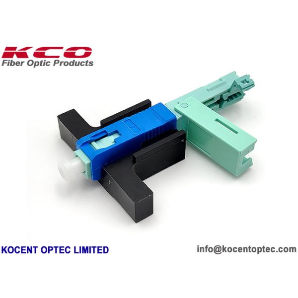 Pre-Polished SC UPC Fast Connector with 60mm Length and Tensile Strength >60N for 3mm and 2mm Cables