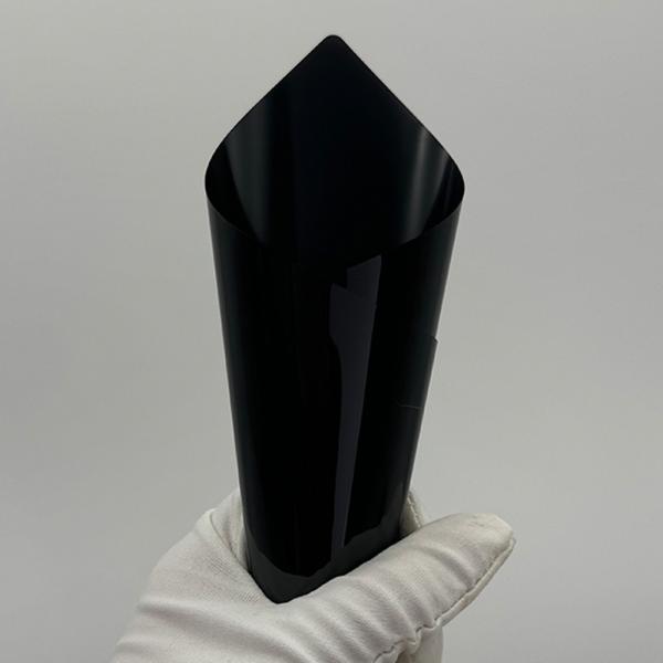 Deep Black Office Building Window Tinting UV Rejection Skin Care Building Film