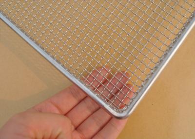 Cesta de fio de aço inoxidável Não-tóxica com tipos na cozinha