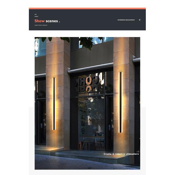 Стена ODM 3000K OEM алюминиевая солнечная освещает на открытом воздухе свободную проводку для двора виллы