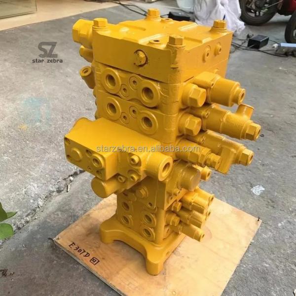 Excavator Accessories Komatsu PC120/130/160-7 Distribution Valve Multi Way Valve Main Control Valve Hydraulic Distributor