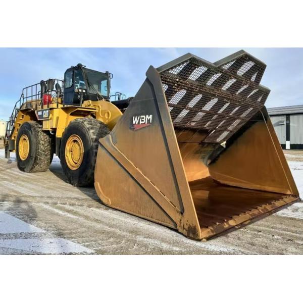 Caterpillar 990 992 993 Подержанный погрузчик 110000kg Колесный погрузчик Строительная техника