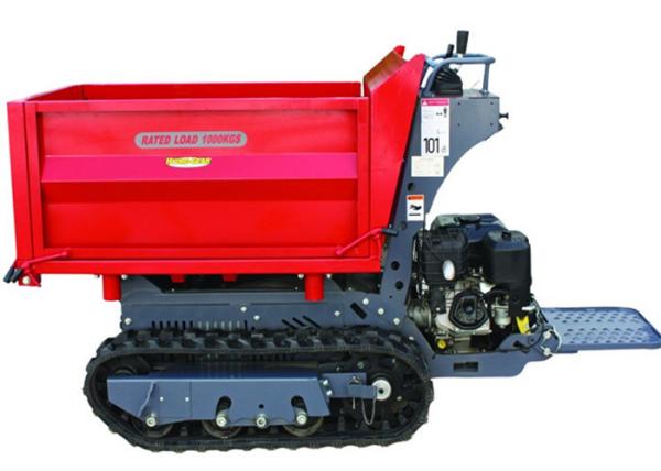 Air Cooler System Concrete Dumper ,  1000kgs Mini Hydraulic Powered Wheelbarrow