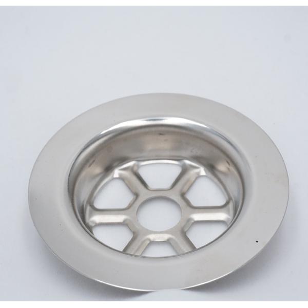 Pièces polonaises OD de tamis d'évier de Miror 70 millimètres d'acier inoxydable 201 304 pour la cuisine