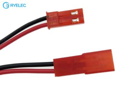 Male To Female Electrical Wiring Kit Red Connector 2 Pin Jst Syp 2r Red Color Connector