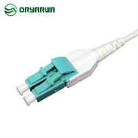 Conector 2.0mm do LC Uniboot da fibra ótica da manutenção programada milímetro OM3 para FTTH CATV