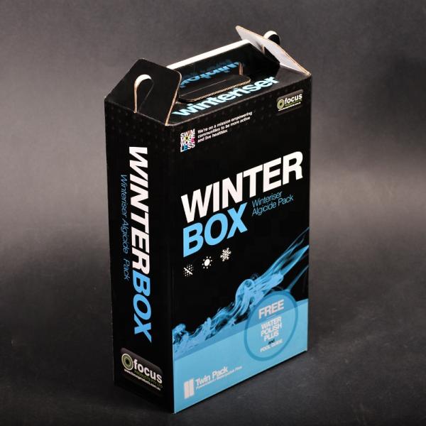 Коробки эко- дружелюбной таможни рифленые приглаживают и легкий деформировать