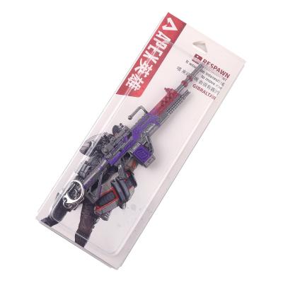 Apex Legends Devotion 16CM Gun Model Keychain Zinc Alloy Standard