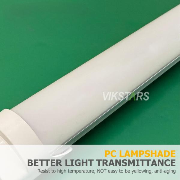 36W T8 Tube 110lm/w 3 Years Warranty LED Linear Lights IP20 1200mm For Office Supermarket