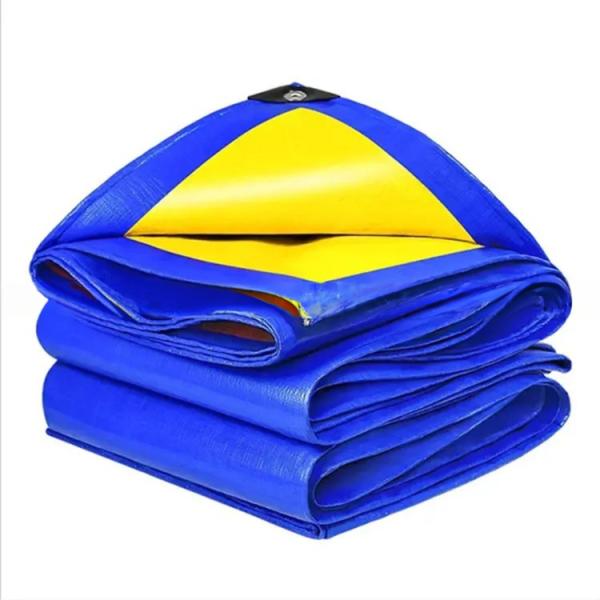 PE Tarpaulin Plastic Other Fabric Tarpaulin Waterproof with 500D-1500D Yarn Count