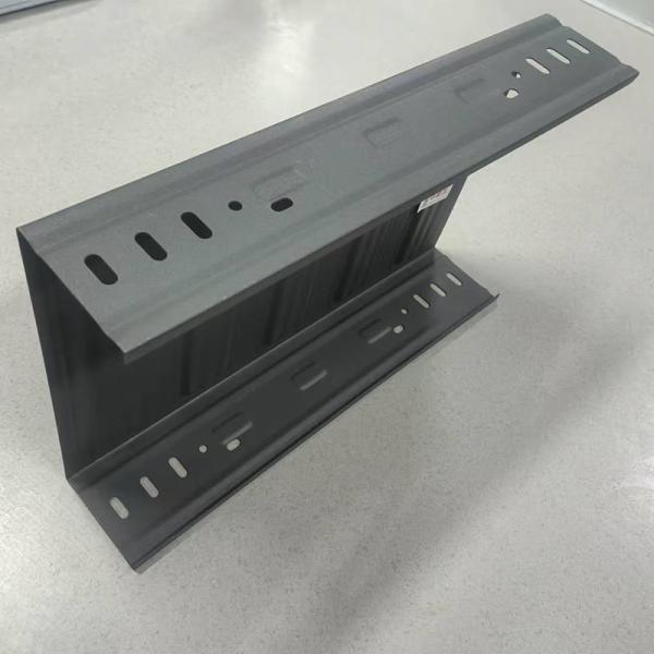 Solid Bottom Offshore Cable Tray Trunking Galvanized Steel 50mm - 300mm