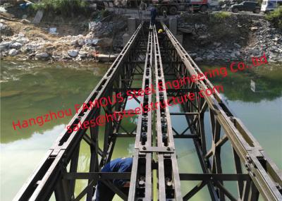 O estojo compacto 200 - datilografe a única instalação da ponte de fardo de Bailey do período rapidamente para o exército