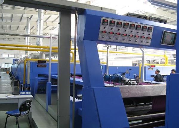 Máquina de Stenter de matéria têxtil do ajuste do calor do ar quente que termina a pressão de ar 0.5mpa de Padder