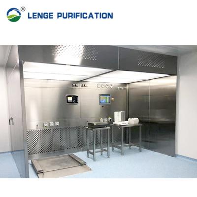 1600x1800x2570mm Dispensing Booth In Pharmaceutical Industry For Cleanroom Weighing
