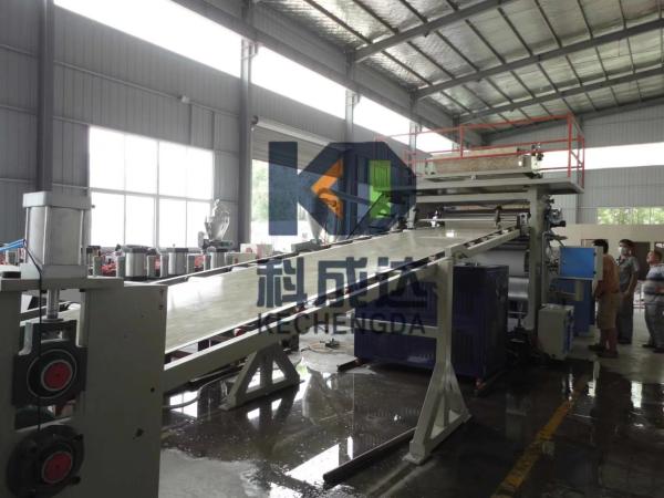 1440r/Min Stone Plastic Sheet Extrusion Line 600 To 700kg/H Corrugated Plastic Board Machine