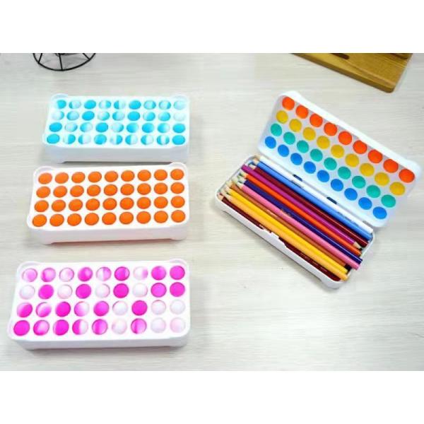Novelty Silicone Pencil Case for Stress Relief and Temperature Range -40 °C to 230 °C