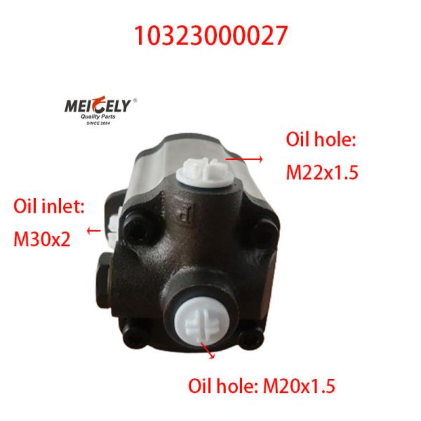 10323000027 Steering Booster Pumps For Zoomlion Cranes