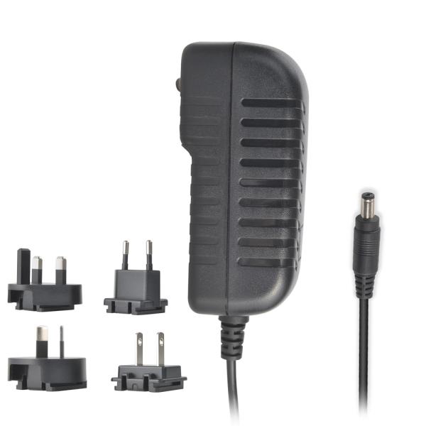 2500ma 12v Power Supply Adapter Plug In Connection For Electronic Products