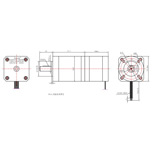 NEMA 17 Casun 42mm зацепил мотор Stepper мотора униполярный и двухполярный Stepper