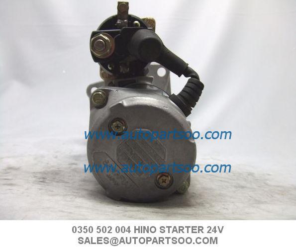 0350 502 004 for Hino Ranger Starter Motor 24V/4.5KW 28100-2064
