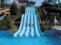 Glissières multiples faites sur commande colorées de fibre de verre de l'eau d'équipement de parc d'Aqua pour la piscine commerciale/maison