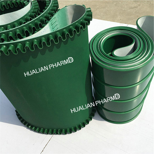 PVC Carbon Steel Belt Conveyor Mechanical Transportation Equip High Heat Resistant