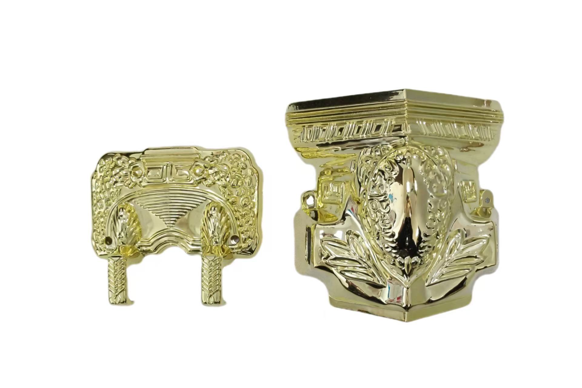 Coffins And Caskets Accessories Casket Corner , Funeral Accessories Suppliers