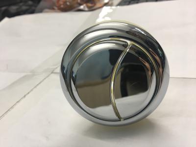 Dual Flush Round Toilet Push Button , Toilet Dual Flush Button With Rods