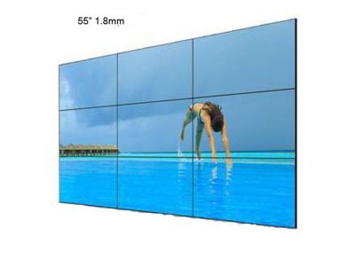 Large 55 Inch Samsung Screen Seamless Video Wall With UNB 1.8mm 500Nits