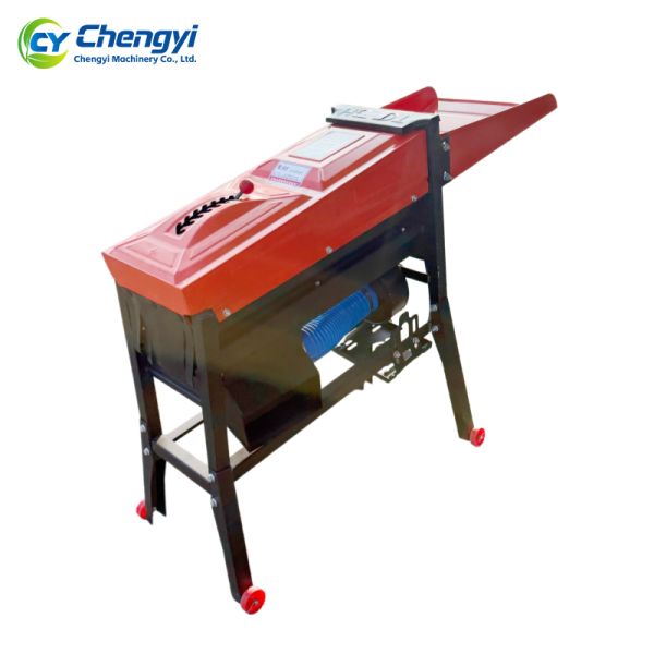 Iron Body Corn Thresher With Blower Maize Processing Machine High Efficiency Cleaning Use
