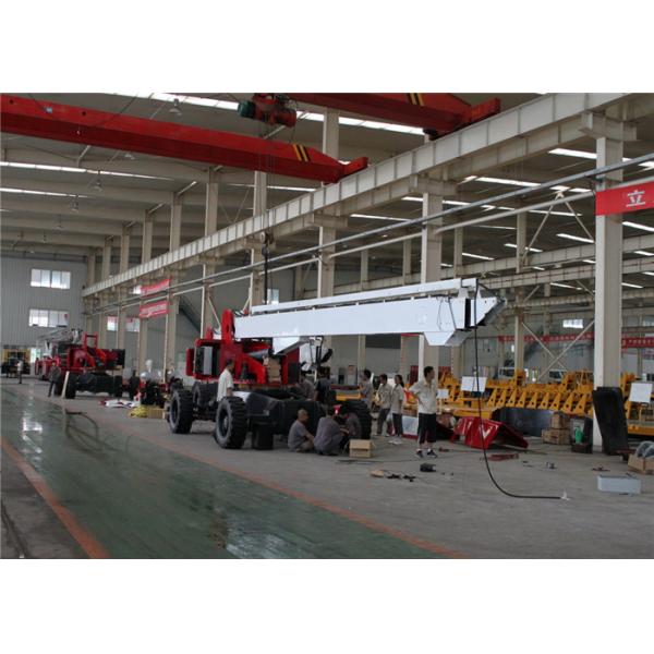 360º Rotation 14m Telescopic Boom Aerial Work Platform Truck with  Two Row Cab