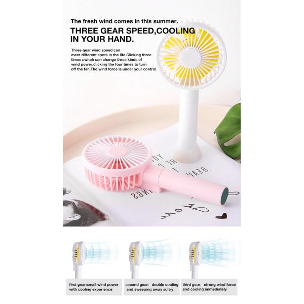 Перезаряжаемые вентилятор USB Handheld