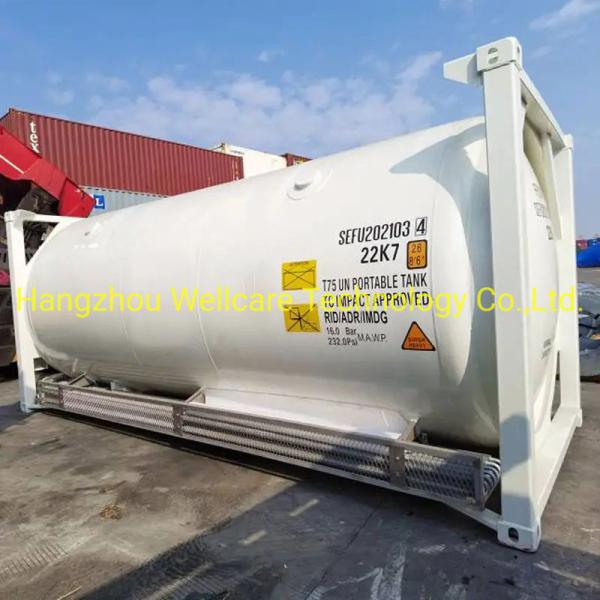 Air Separation Industry Liquid Oxygen ISO Storage Tank Container