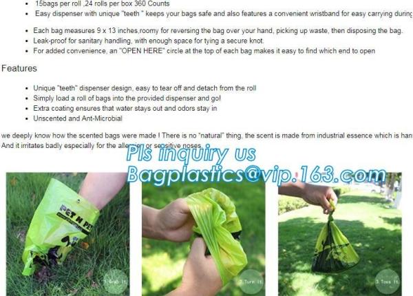 POOP BAGS, SCOOPERS, PET WASTE BAGS, PET BAGS, LITTER BAGS, DOGGY BAGS, DOG WASTE BAGS, PET WASTE COLLECTION BAGS, CLEAN