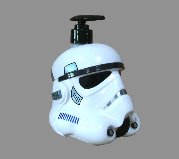 Metal Color Star War Movie Solders Plastic Cartoon Shampoo Bottle Use For Home Storage Liquid